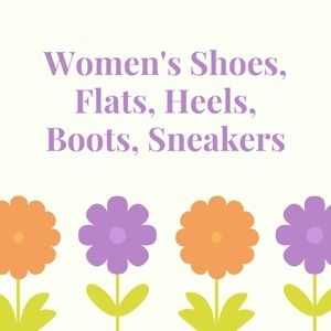 Women's Shoes, Flats, Heels, Boots, Sneakers